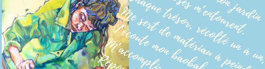 🎨 Donner voix à l’image : quand la peinture devient poésie