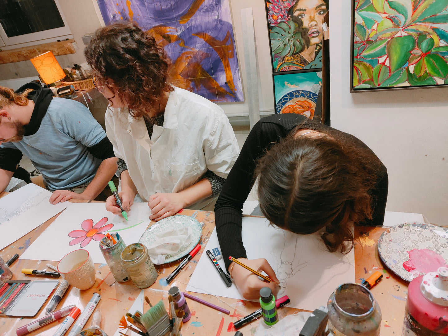Trimestre de cours de peinture