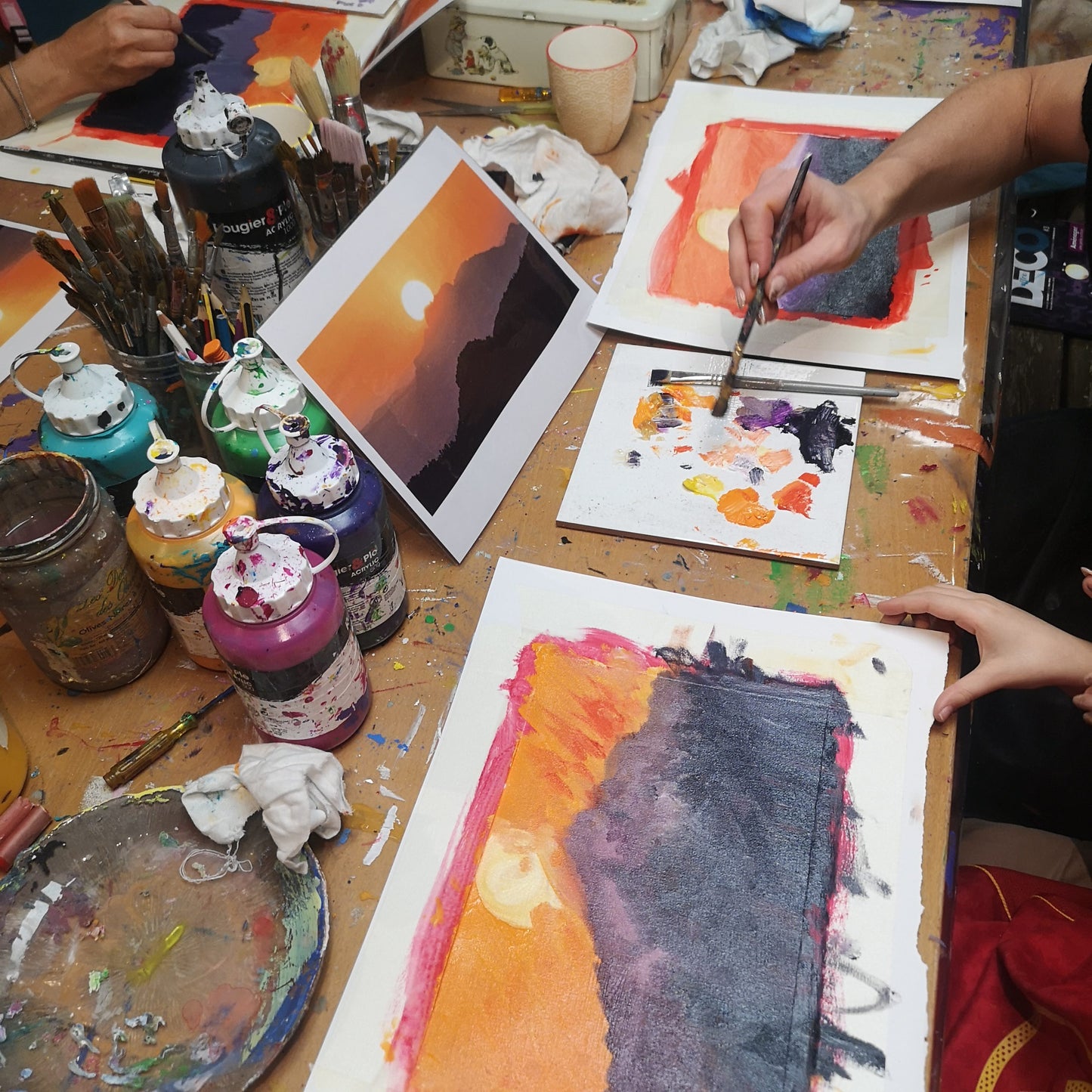 Cours d'initiation à la peinture à l'huile