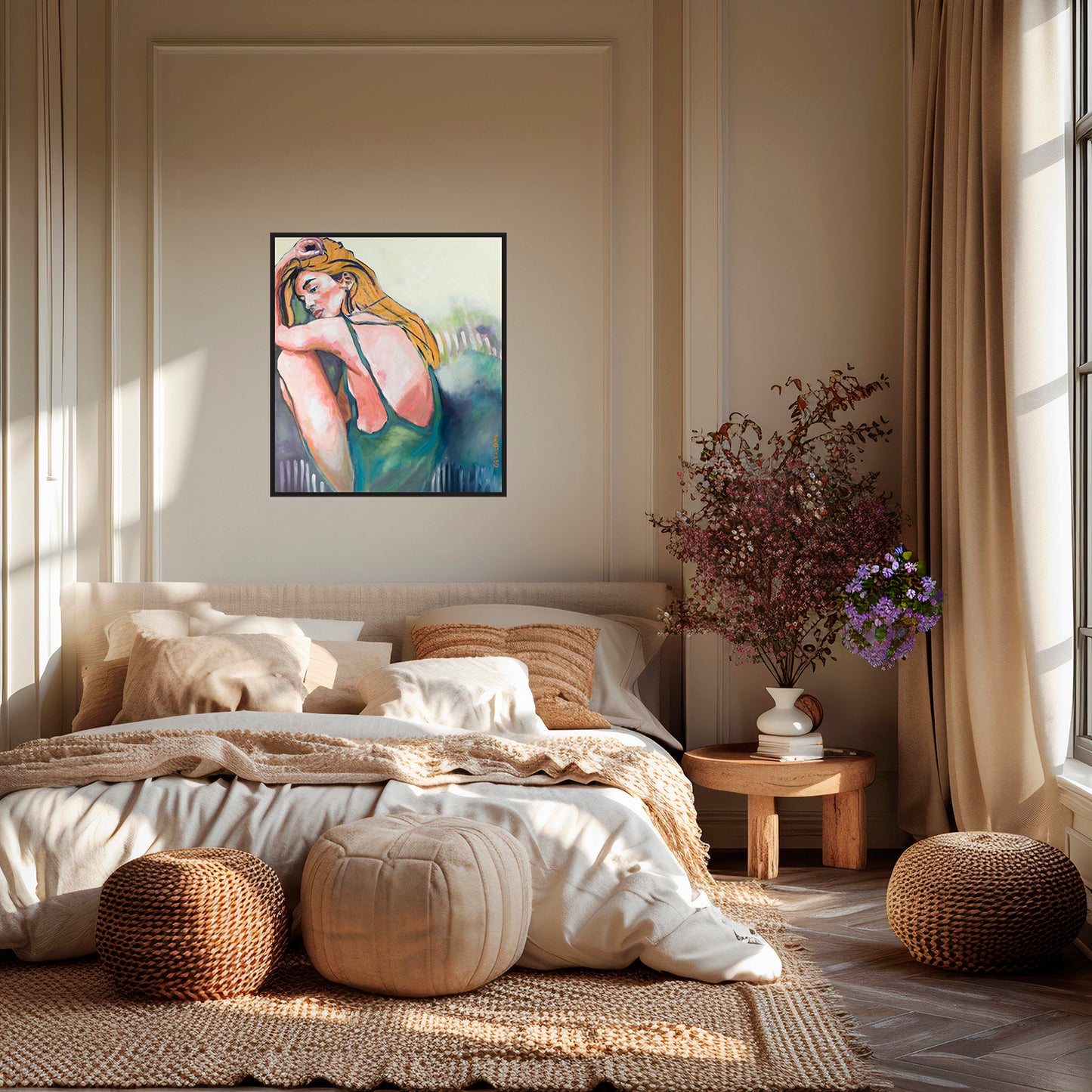 Justine 90x80cm