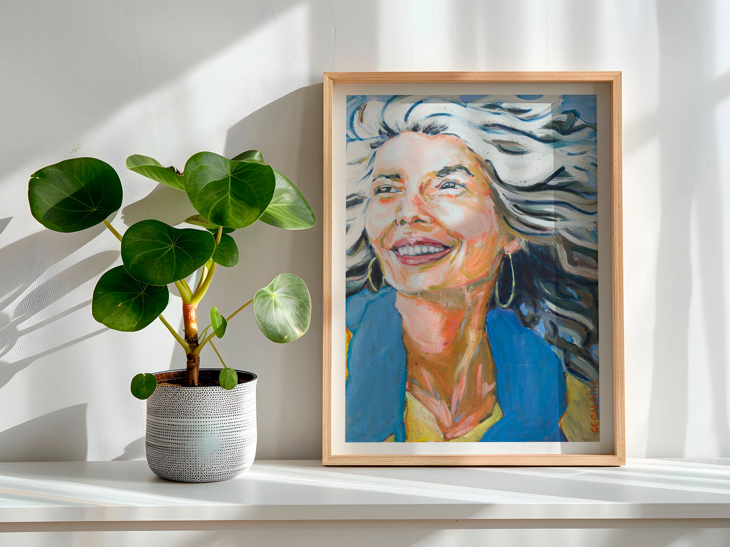 Le vent dans mes cheveux - Tirage d'art