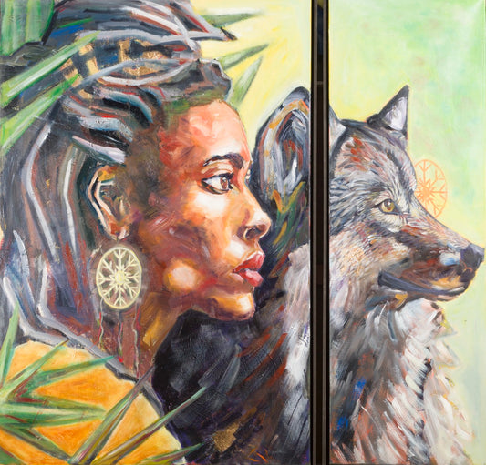 Lou 120 x 80 cm et 120 x 40 cm