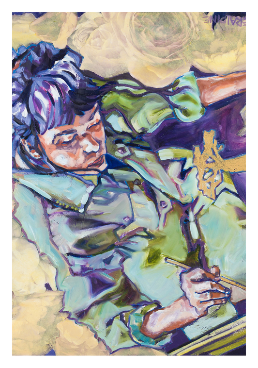 Mon jardin - Tirage d'art