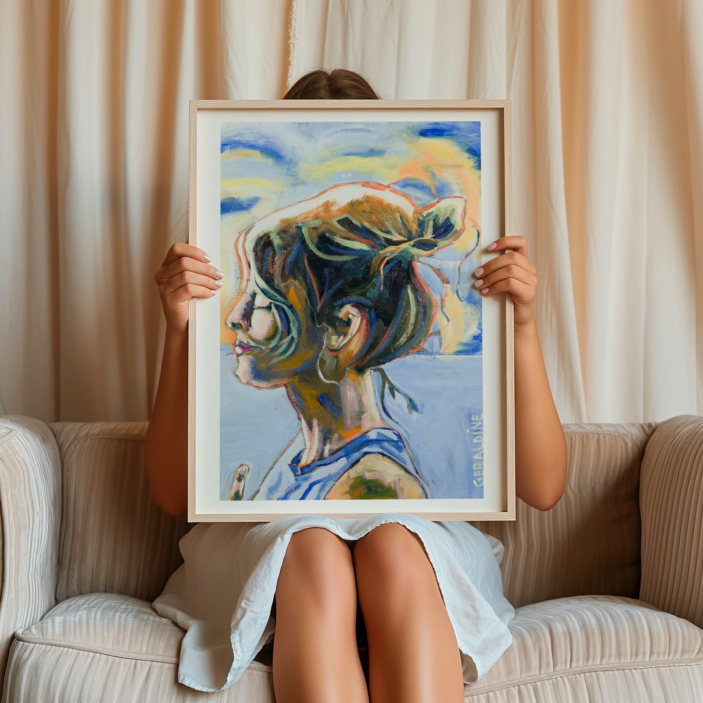 Vivre a contre jour - Tirage d'art