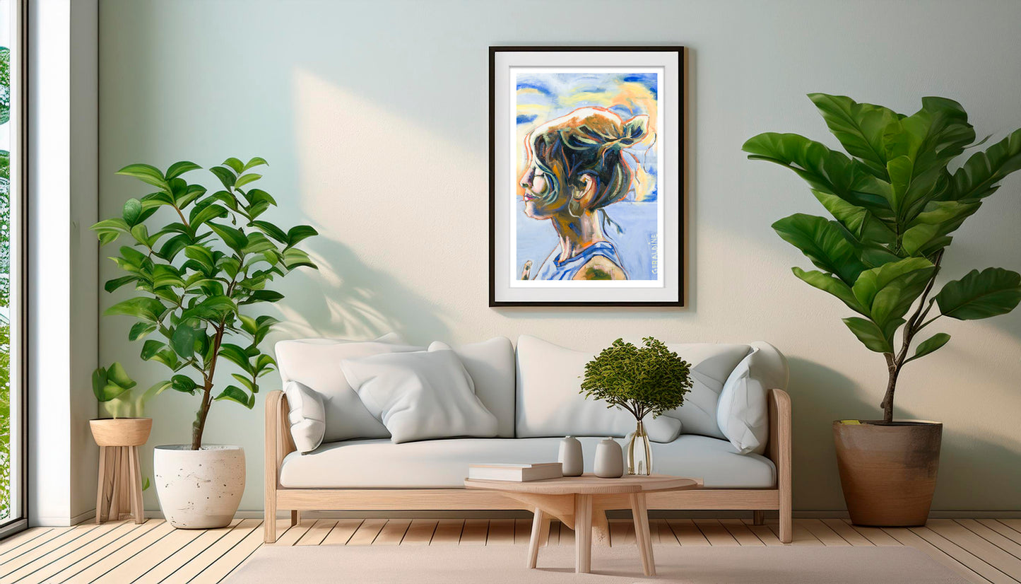 Vivre a contre jour - Tirage d'art