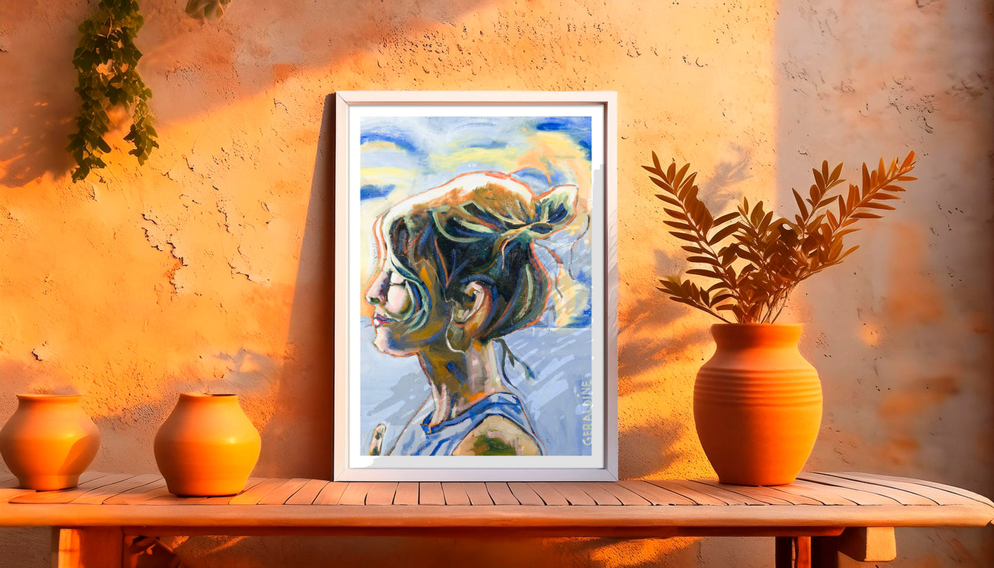 Vivre a contre jour - Tirage d'art