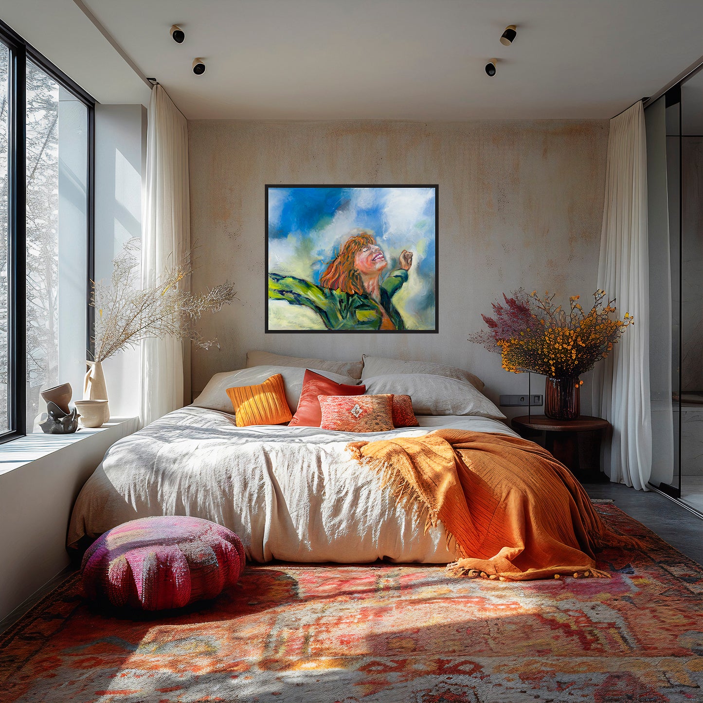 Vivre à tire-d'aile 110x120