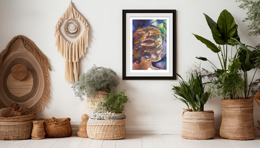 Cachée - Tirage d'art