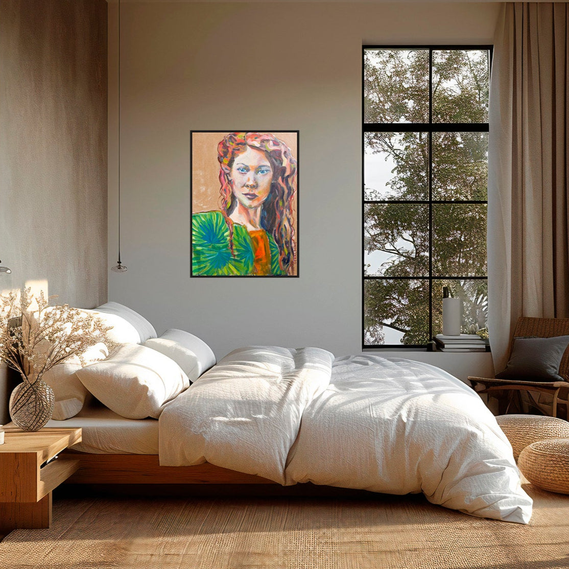Je me dévoile 80x60cm