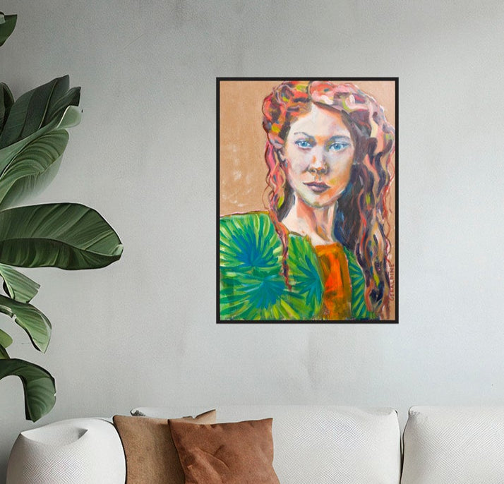Je me dévoile 80x60cm