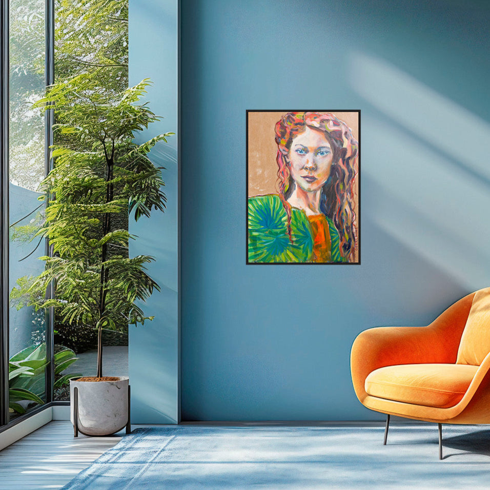 Je me dévoile 80x60cm
