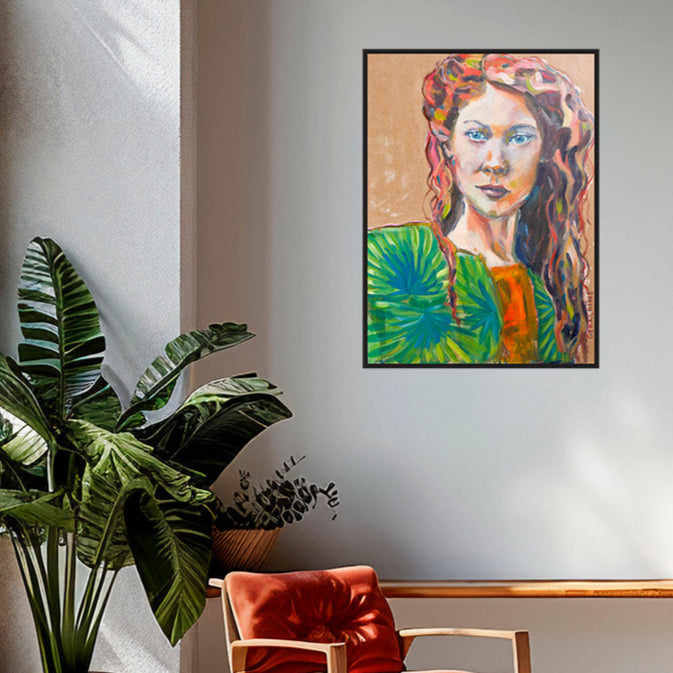 Je me dévoile 80x60cm