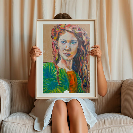 Je me dévoile - Tirage d'art