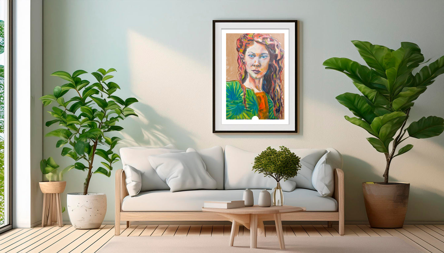 Je me dévoile - Tirage d'art