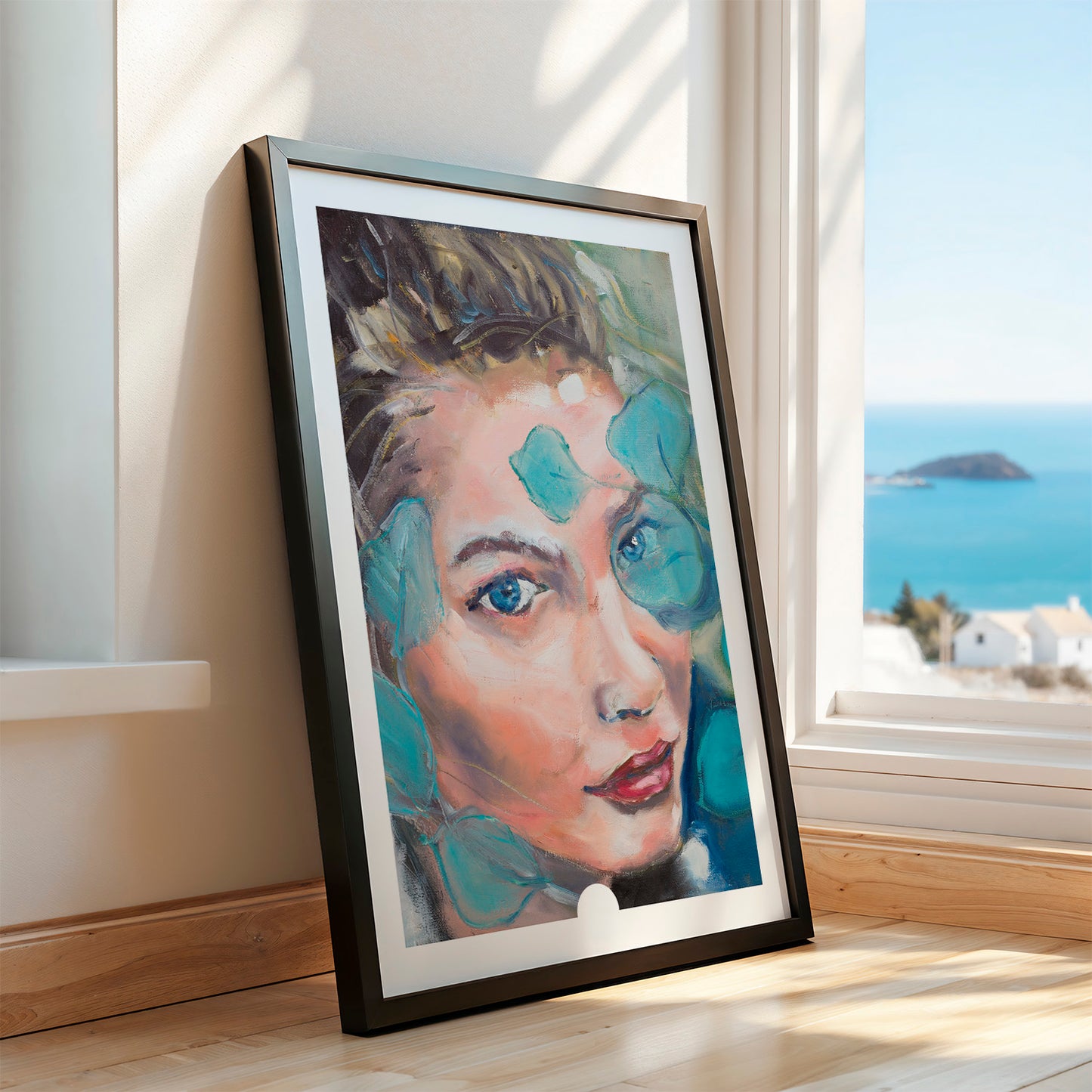 Je vois turquoise - Tirage d'art