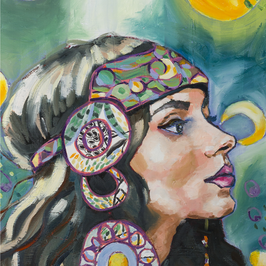 la lune en moi - Tirage d'art