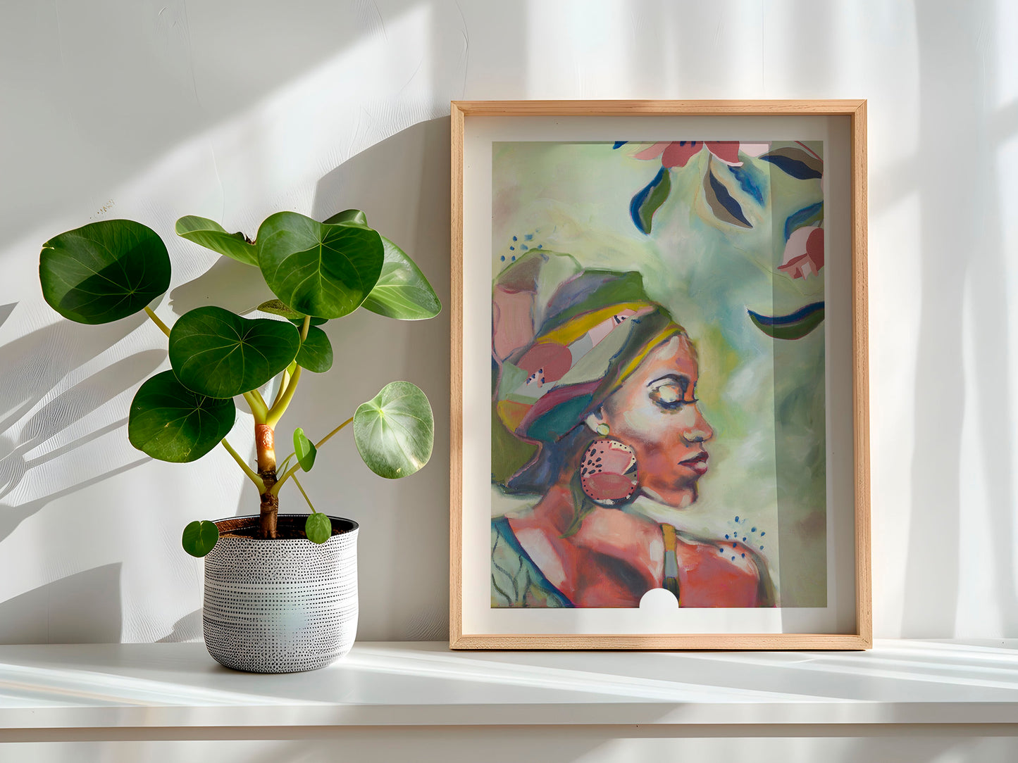 la tisseuse de lien - Tirage d'art