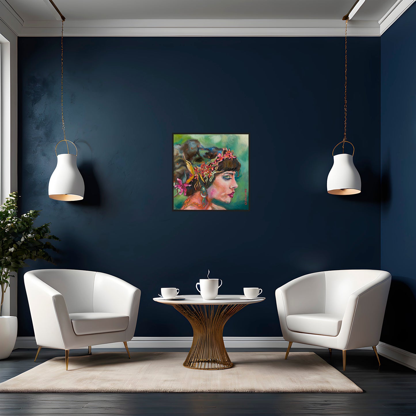 Tout en finesse 60x60cm