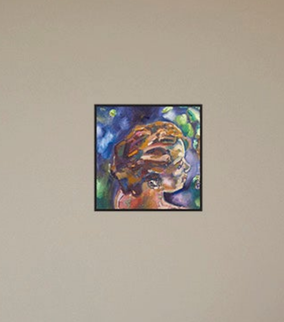 Cachée 30x30cm