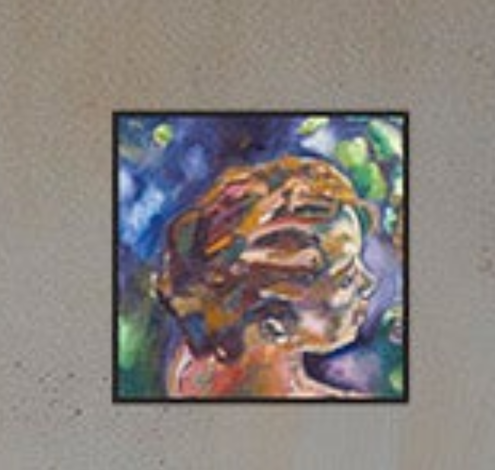 Cachée 30x30cm