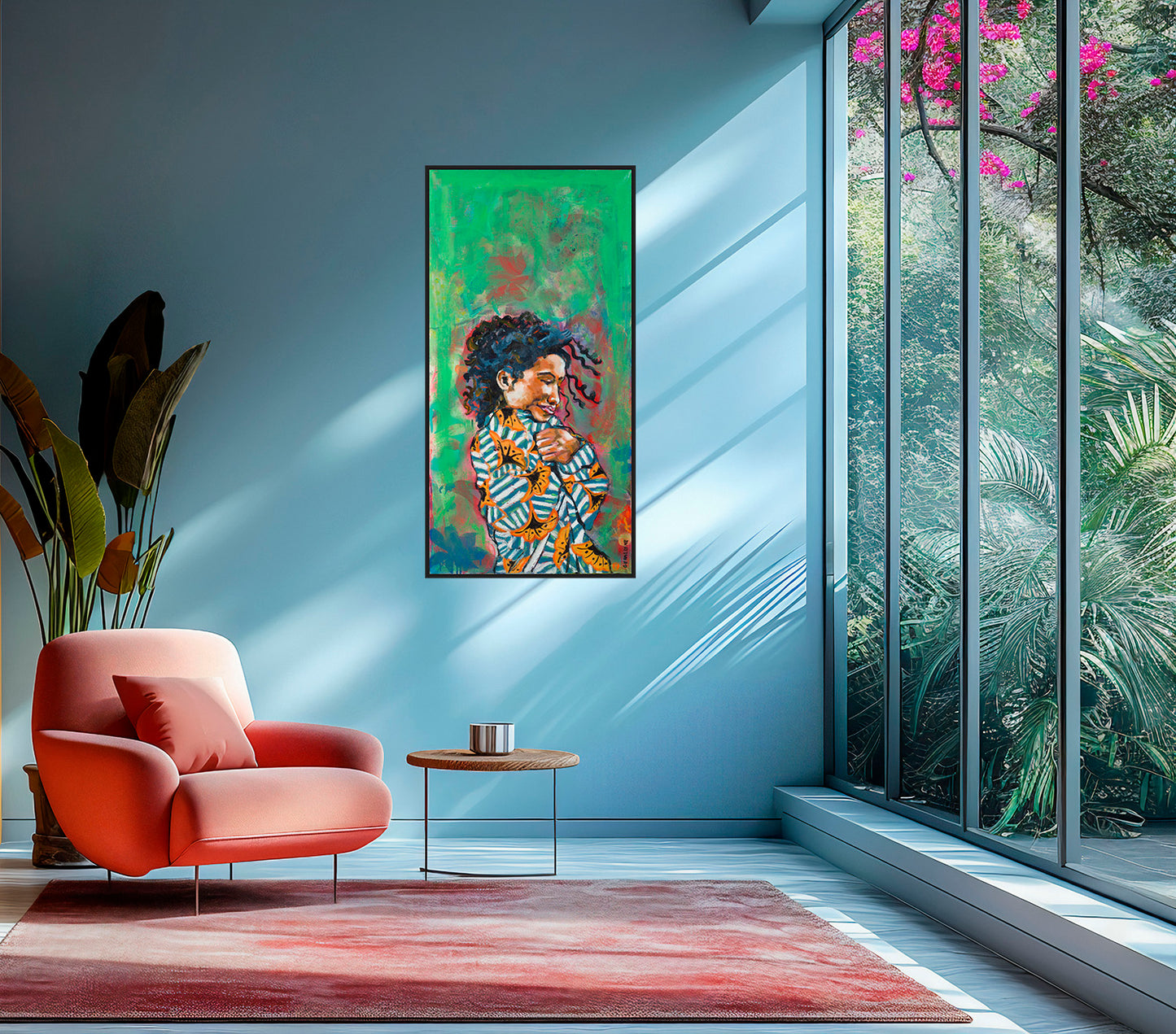 La floraison 120x60cm