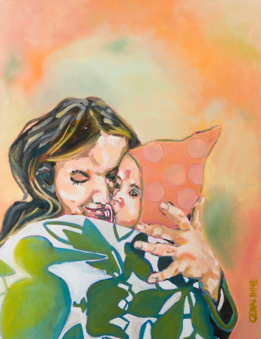 Un ange passe 65x50cm