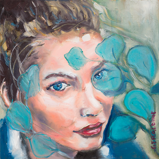 Je vois turquoise - Tirage d'art
