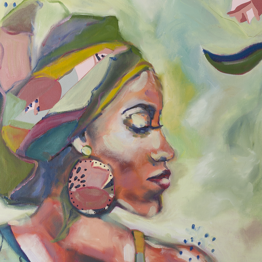 la tisseuse de lien - Tirage d'art