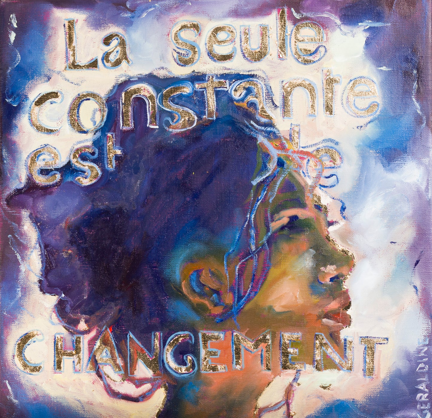 le changement - Tirage d'art