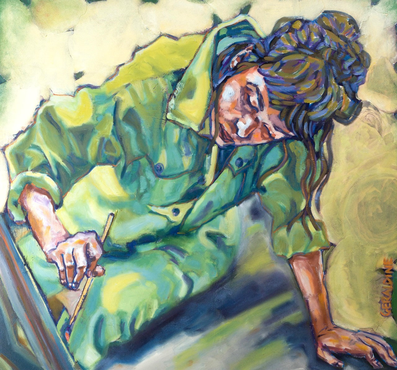 Mon jardin - Tirage d'art